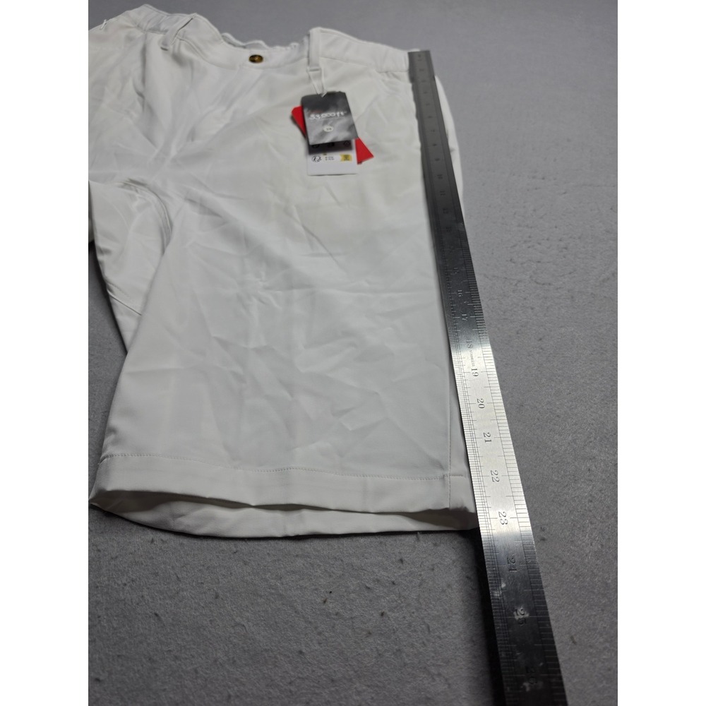33,000ft Golf Shorts Men's 36 White 4-Way Stretch Quick-Dry Performance NWT - Picture 7 of 9
